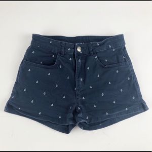 H&M Navy Blue Girl Shorts, Size 13/14Y
